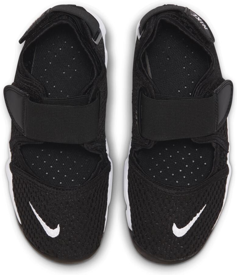 Nike Rift voorschools Slippers en Sandalen Black Mesh Synthetisch Foot Locker - Foto 2