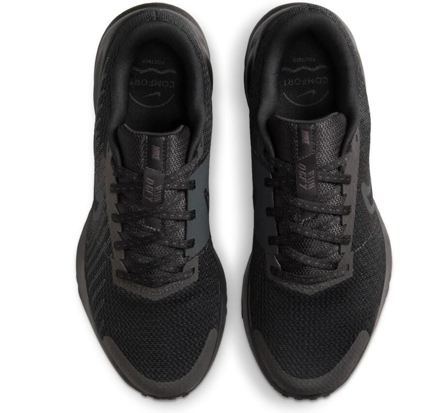 Nike Run Defy hardloopschoenen voor dames (straat) Zwart