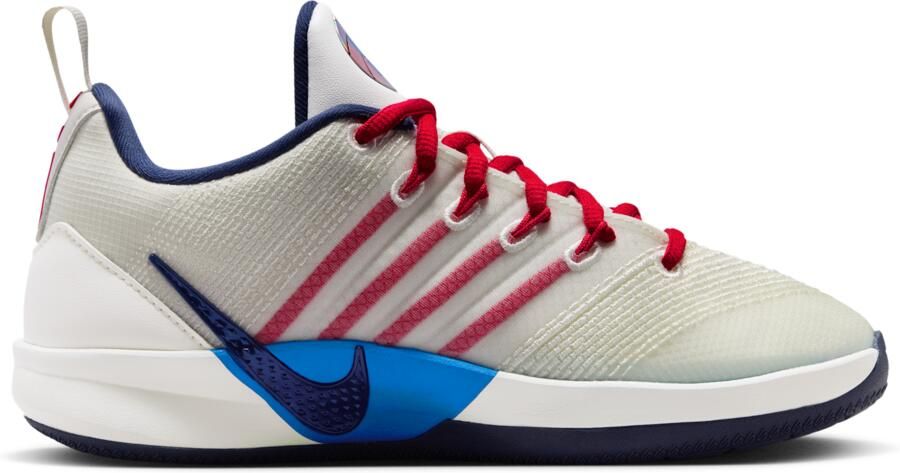 Nike Sabrina 3 basketbalschoenen voor kids Wit - Foto 3