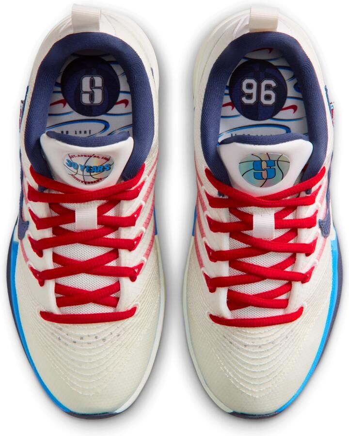 Nike Sabrina 3 basketbalschoenen voor kids Wit - Foto 2