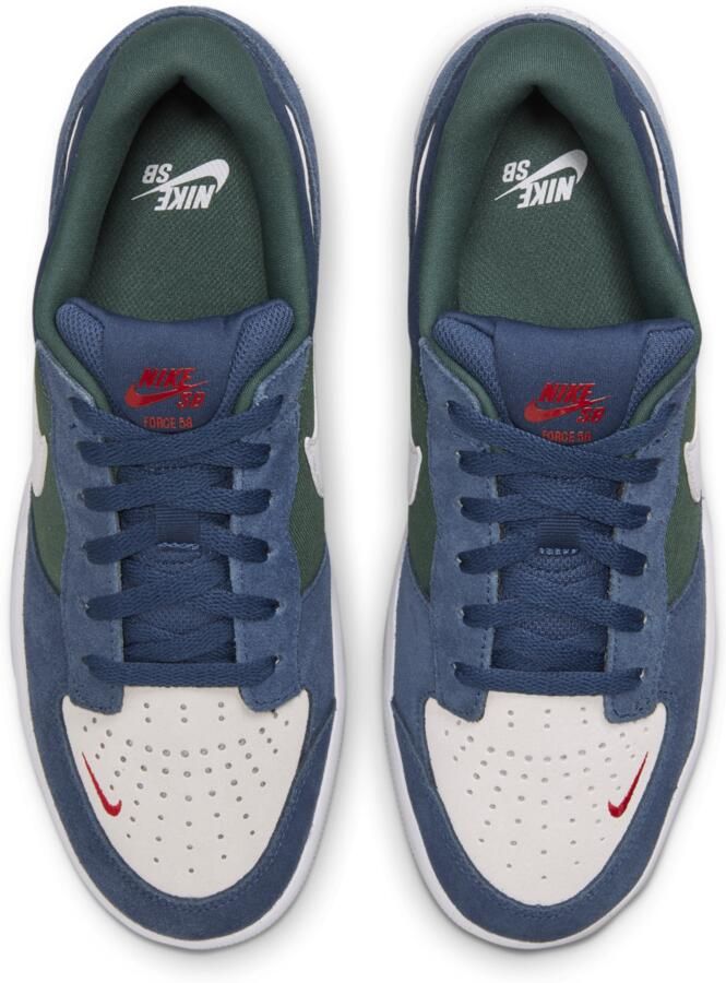 Nike SB Force 58 Skateschoen Blauw - Foto 2