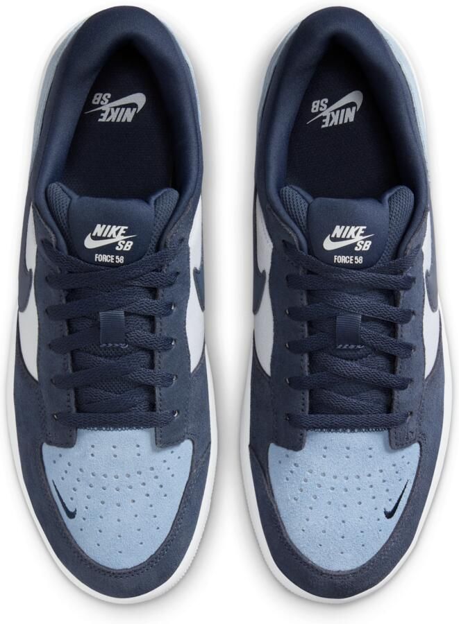 Nike SB Force 58 Skateschoenen Blauw - Foto 2