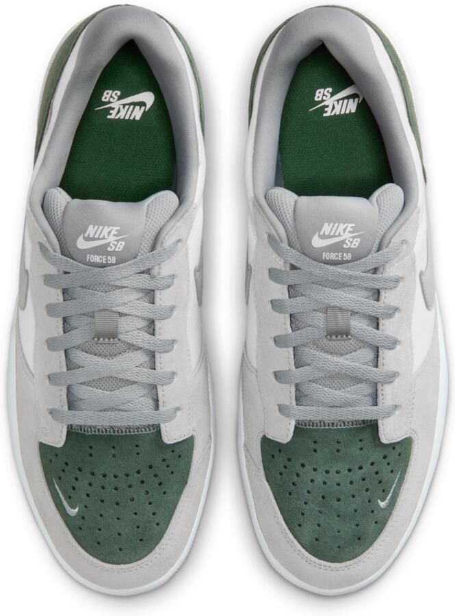 Nike SB Force 58 Skateschoenen Wit - Foto 2