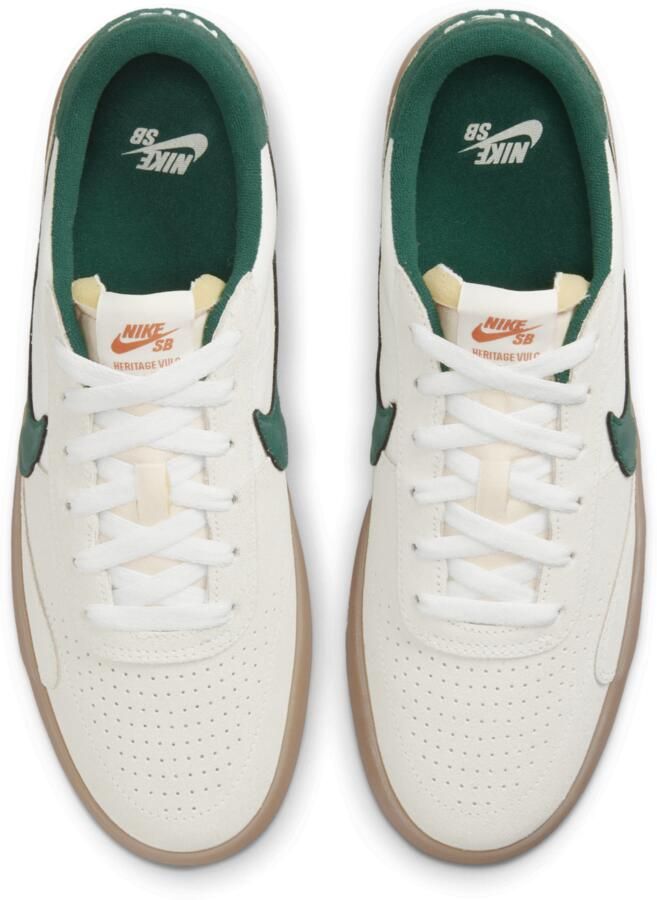 Nike SB Heritage Vulc Skateschoenen Grijs - Foto 2