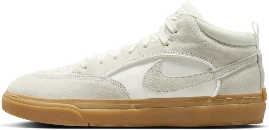 Nike SB React Leo skateschoenen Wit