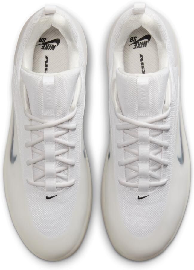 Nike SB Zoom Nyjah 4 Skateschoenen Wit - Foto 2