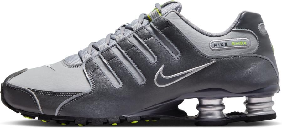 Nike Shox Sneakers Heren Grijs Mesh Synthetisch - Foto 2