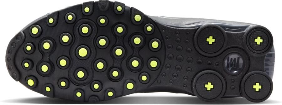 Nike Shox Sneakers Heren Grijs Mesh Synthetisch - Foto 4