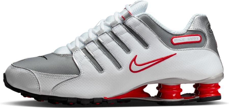 Nike Shox Sneakers Heren Wit Mesh Synthetisch - Foto 3