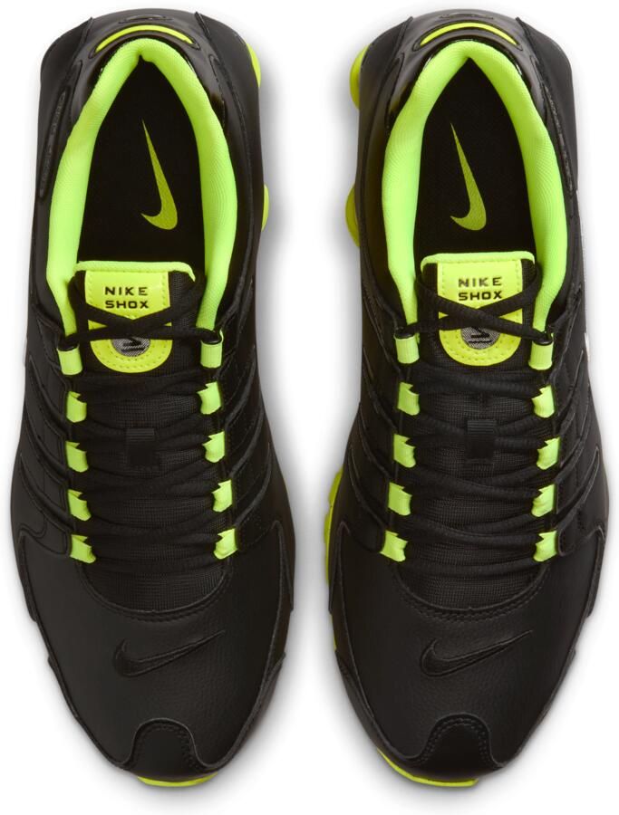 Nike Shox Sneakers Heren Zwart Mesh Synthetisch - Foto 2