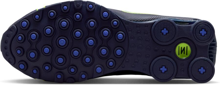 Nike Shox Sneakers Heren Blauw Mesh Synthetisch - Foto 4