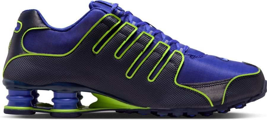 Nike Shox Sneakers Heren Blauw Mesh Synthetisch - Foto 3