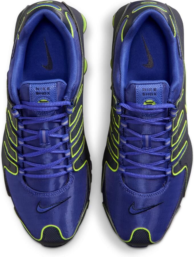 Nike Shox Sneakers Heren Blauw Mesh Synthetisch - Foto 2