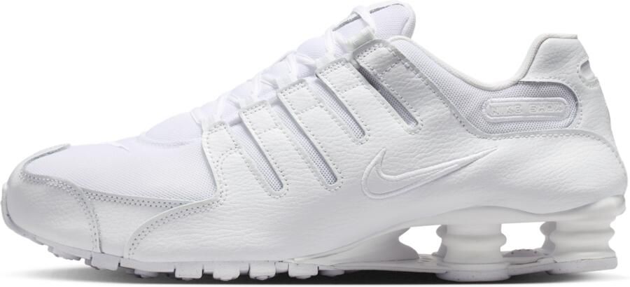 Nike Shox Sneakers Heren Wit Mesh Synthetisch