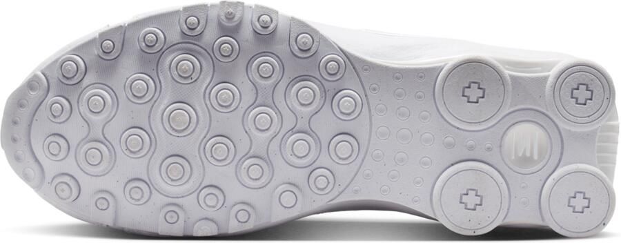 Nike Shox Sneakers Heren Wit Mesh Synthetisch - Foto 4