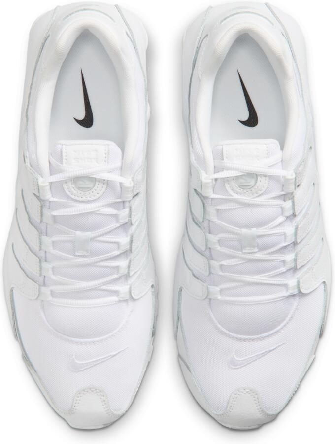 Nike Shox Sneakers Heren Wit Mesh Synthetisch - Foto 2