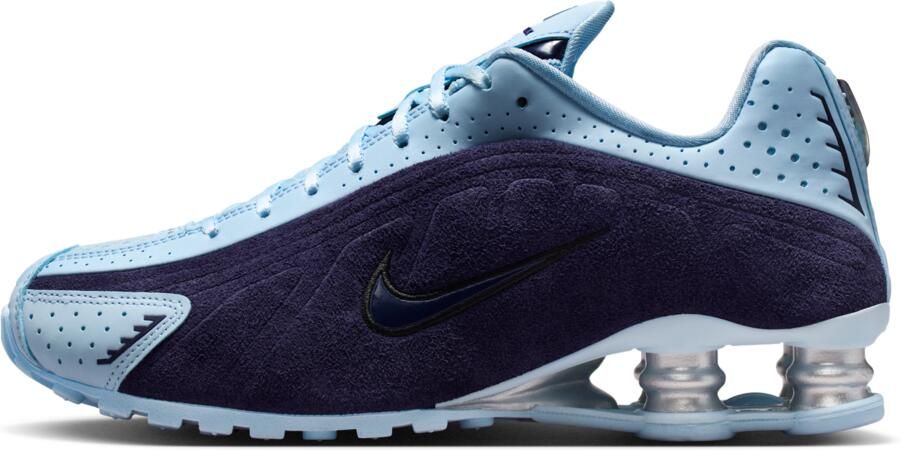 Nike Shox Sneakers Dames Paars Mesh Synthetisch