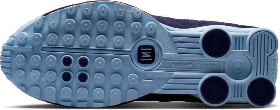 Nike Shox Sneakers Dames Paars Mesh Synthetisch - Foto 4