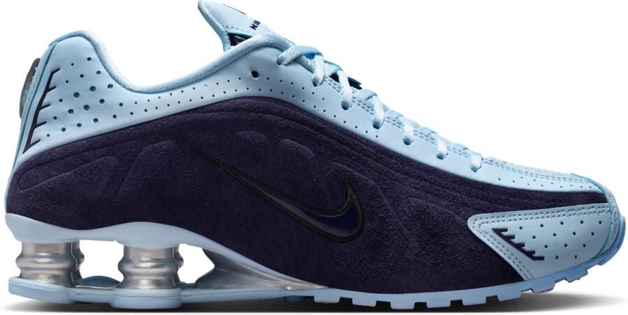 Nike Shox Sneakers Dames Paars Mesh Synthetisch - Foto 3