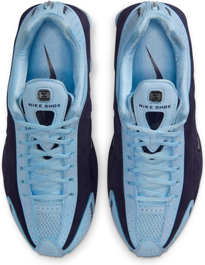 Nike Shox Sneakers Dames Paars Mesh Synthetisch - Foto 2