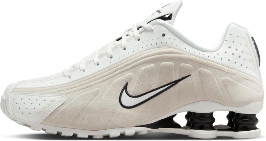 Nike Shox Sneakers Dames Wit Leer