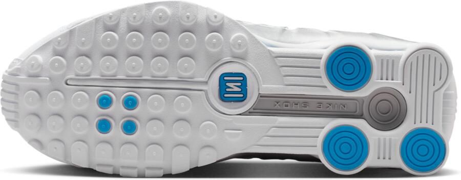 Nike Shox Sneakers Dames Wit Mesh Synthetisch - Foto 4