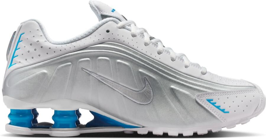 Nike Shox Sneakers Dames Wit Mesh Synthetisch - Foto 3