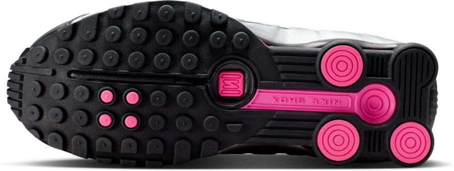 Nike Shox Sneakers Dames Zwart Mesh Synthetisch - Foto 4