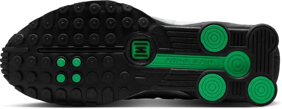 Nike Shox Sneakers Heren Zilver Mesh Synthetisch - Foto 4