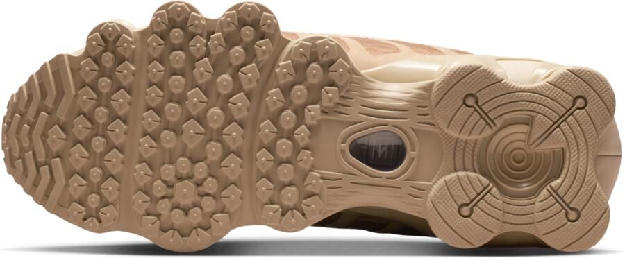 Nike Shox Sneakers Dames Beige Mesh Synthetisch - Foto 4