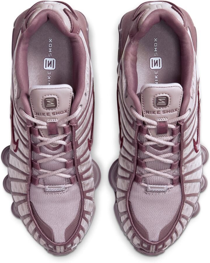 Nike Shox Sneakers Dames Roze Mesh Synthetisch - Foto 2