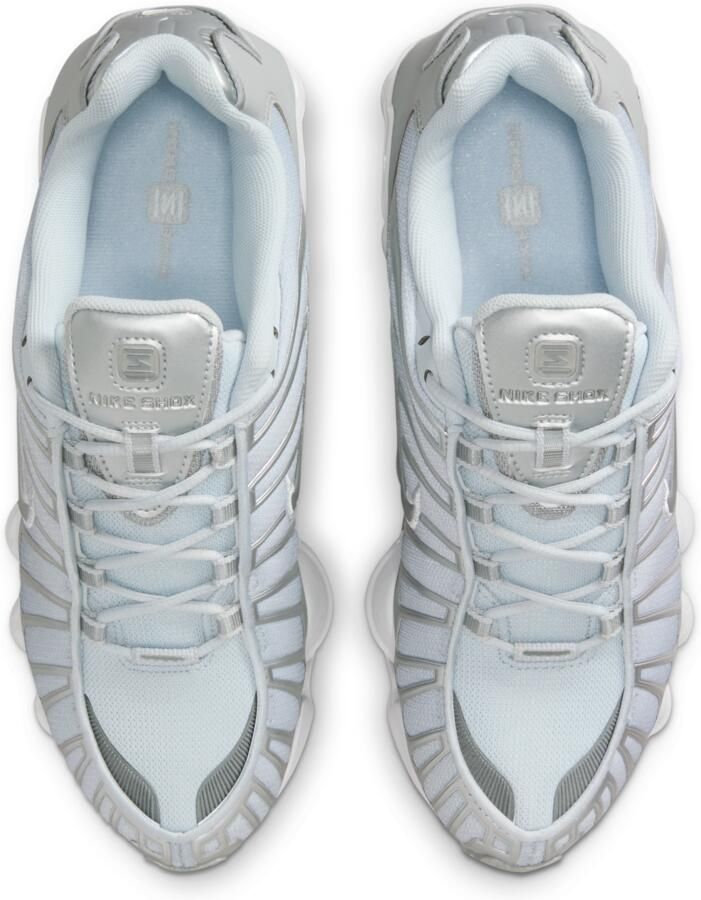 Nike Shox Sneakers Dames Grijs Plastic - Foto 2