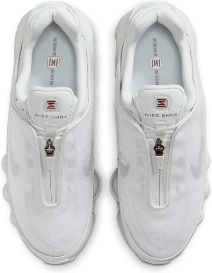 Nike Shox Sneakers Dames Grijs Plastic - Foto 2
