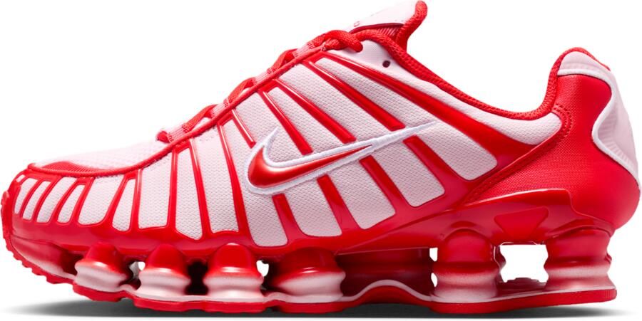 Nike Shox Sneakers Dames Roze Plastic