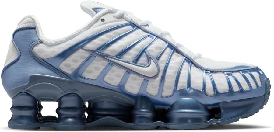 Nike Shox Sneakers Dames Wit Mesh Synthetisch - Foto 3