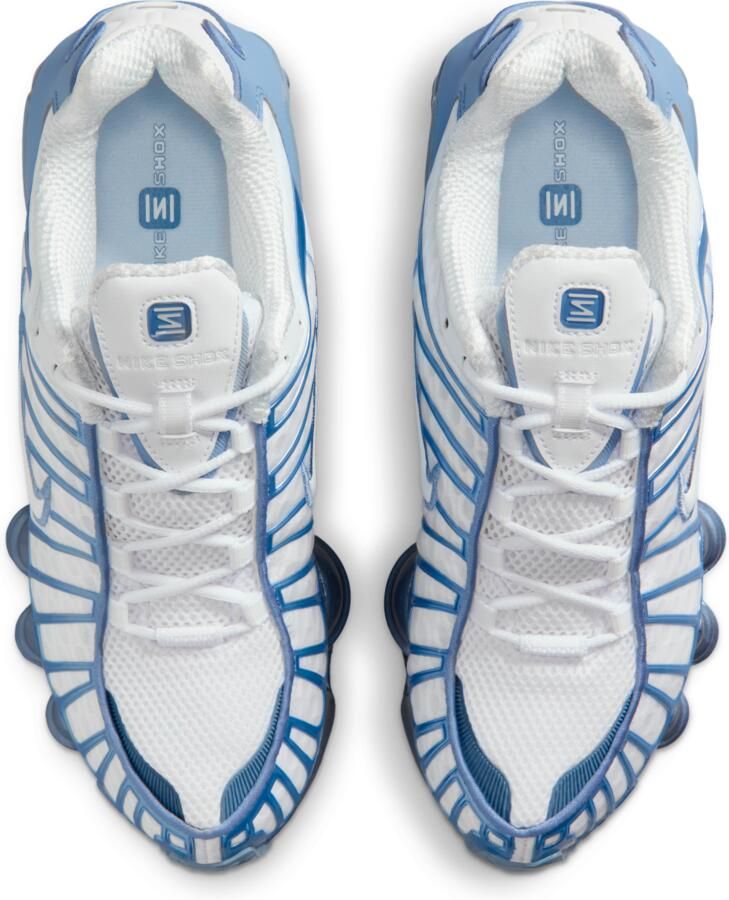 Nike Shox Sneakers Dames Wit Mesh Synthetisch - Foto 2