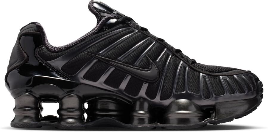 Nike Shox Sneakers Dames Zwart Mesh Synthetisch - Foto 3