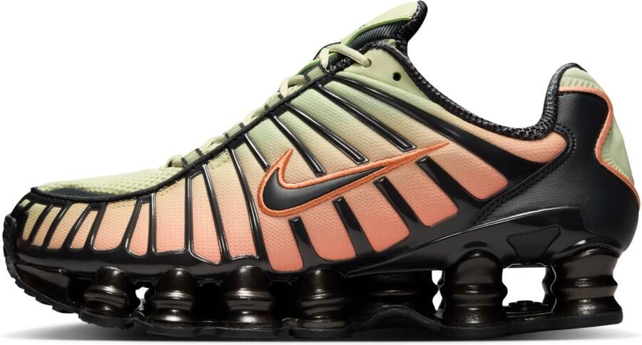 Nike Shox Sneakers Dames Zwart Mesh Synthetisch