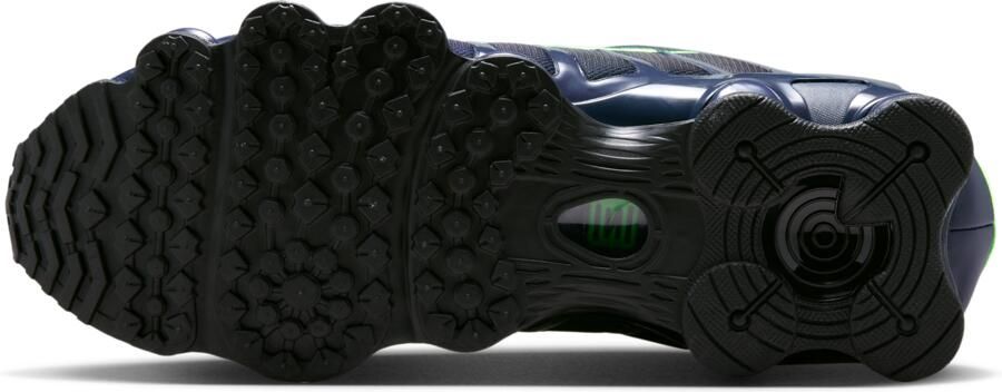 Nike Shox Sneakers Heren Blauw Mesh Synthetisch - Foto 4