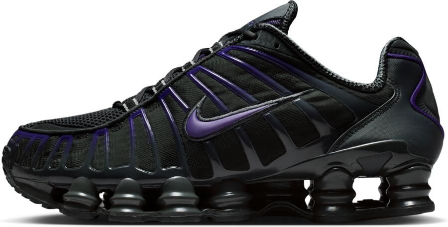 Nike Shox Sneakers Heren Grijs Synthetisch Textil