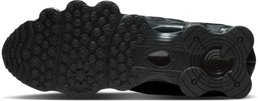 Nike Shox Sneakers Heren Grijs Synthetisch Textil - Foto 4