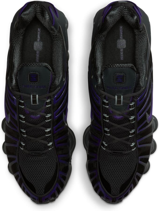 Nike Shox Sneakers Heren Grijs Synthetisch Textil - Foto 2