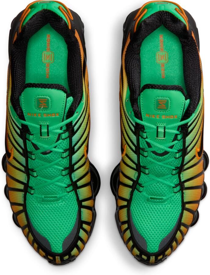 Nike Shox Sneakers Heren Groen Synthetisch Textil - Foto 2