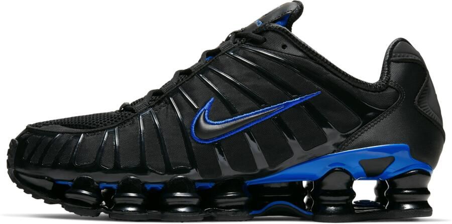 Nike Shox Sneakers Heren Zwart Synthetisch Textil