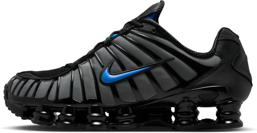 Nike Shox Sneakers Heren Zwart Synthetisch Textil