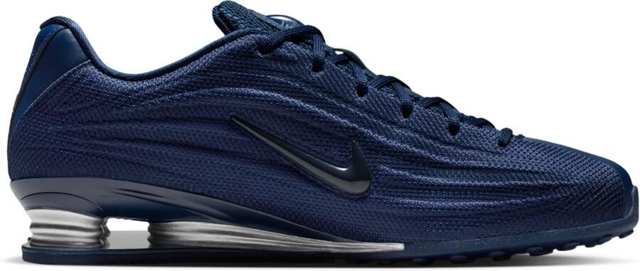 Nike Shox Sneakers Dames Blauw Mesh Synthetisch - Foto 3