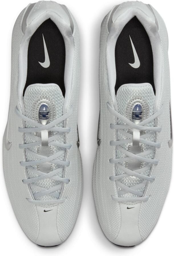 Nike Shox Sneakers Dames Zilver Nylon - Foto 2