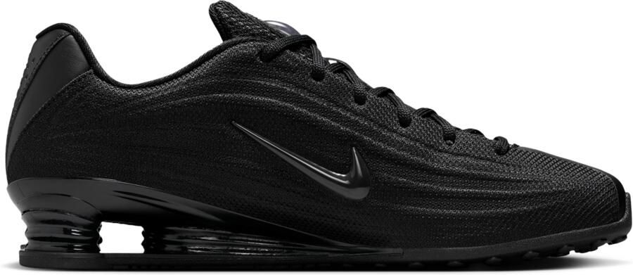 Nike Shox Sneakers Dames Zwart Mesh Synthetisch - Foto 3