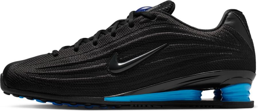 Nike Shox Sneakers Dames Zwart Mesh Synthetisch