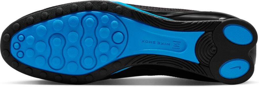 Nike Shox Sneakers Dames Zwart Mesh Synthetisch - Foto 4